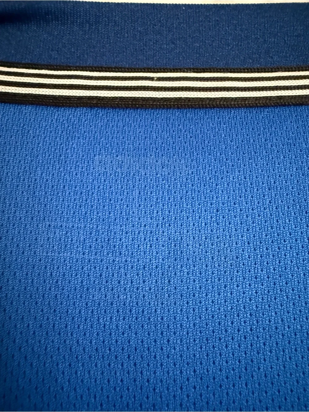 Adidas Blue & Black Performance Tee – Size L